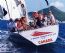 O grupo de agentes brasileiros a bordo do True North IV, durante a 12 Meter Regatta, realizada em novembro passado, em St. Maarten.